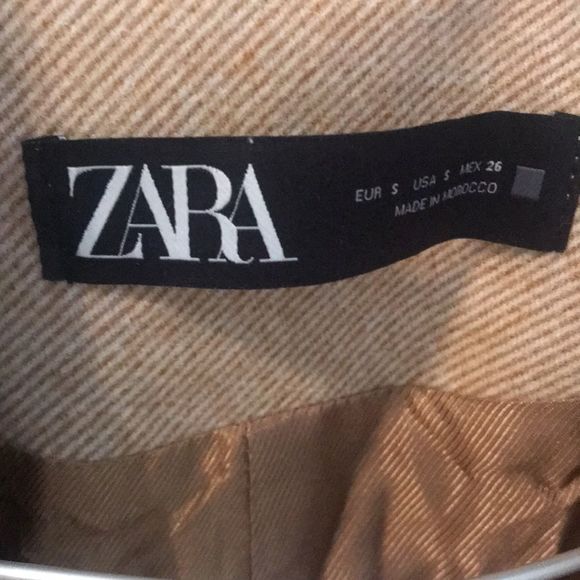 Zara tweed car coat S - Picture 4 of 9